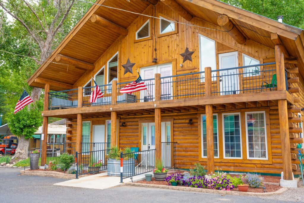 alpine lodge cabin rental